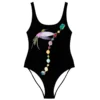 Maillot de bain au design exclusif « Alma de Colibrí »