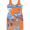 Robe au design exclusif « Neptun et les sirènes »