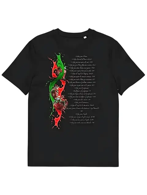 T-shirt unisexe « Los Códigos » : la mode respectueuse de l'environnement