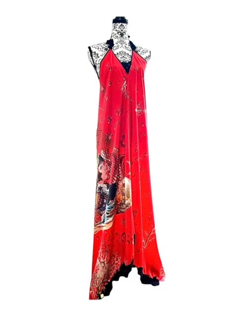 Robe « Fond marin : La Fille de la mer »