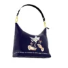 Sac hobo carré unique « Plomb et tulle »
