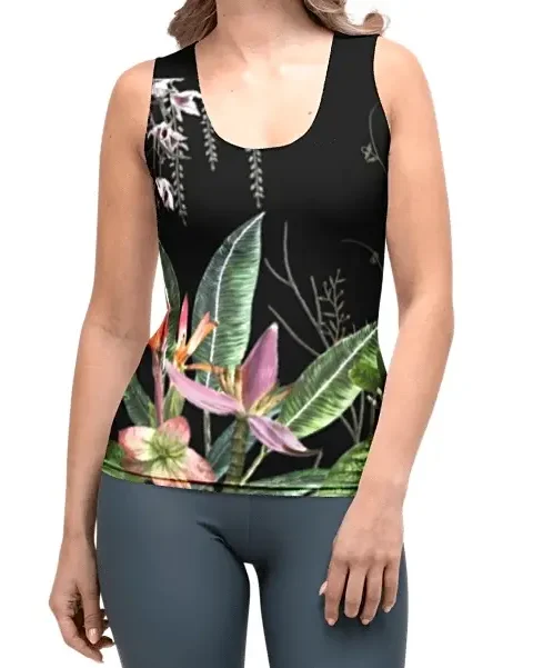 T-shirt à bretelles ajustables « Selva Negra »