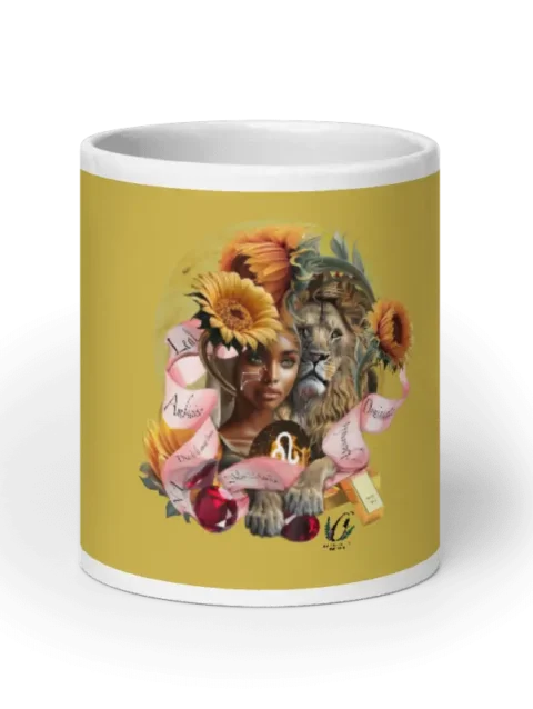Tasse au design exclusif « Horoscope Lion »