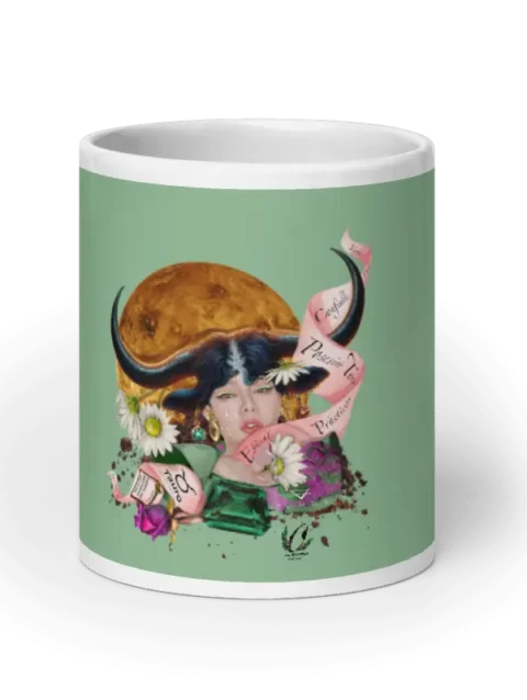 Tasse au design exclusif « Horoscope Taureau : design alternatif »