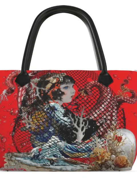 Sac fourre-tout « La Niña del Mar » : art et artisanat d'exception