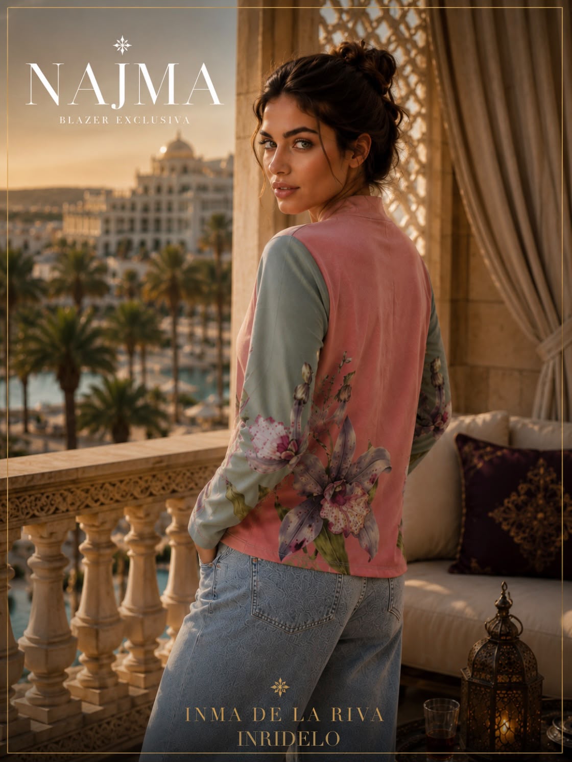 Blazer NAJMA · Orchidée Royale - Image 7