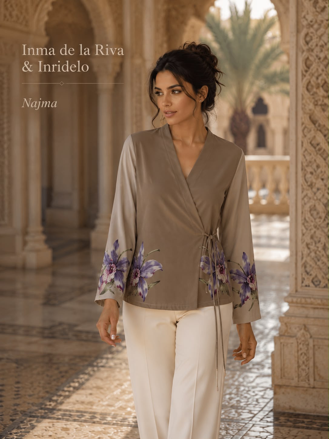 Blazer NAJMA · Orchidée Royale - Image 6