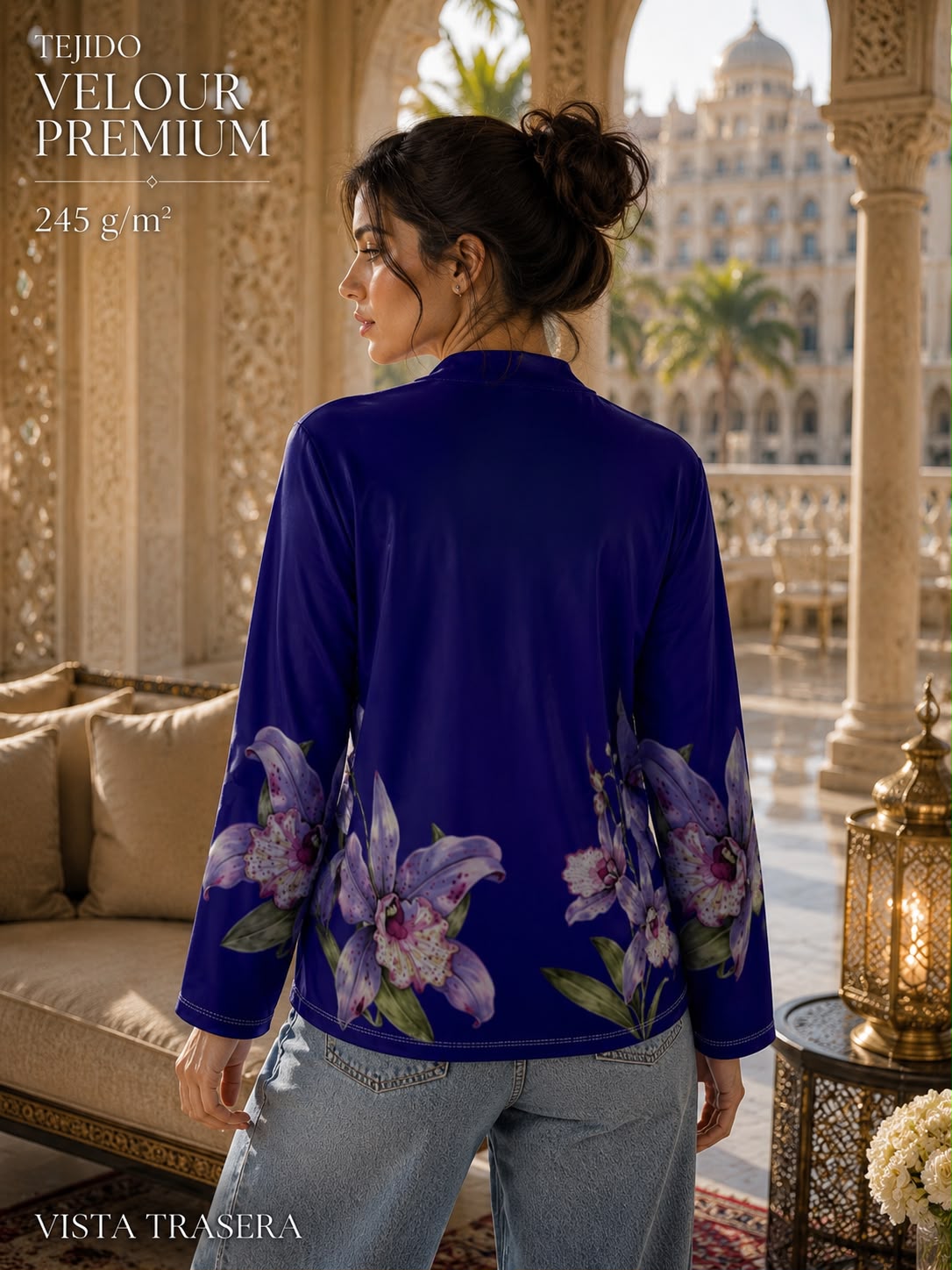 Blazer NAJMA · Orchidée Royale - Image 5